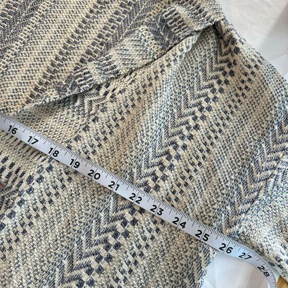 Soft Surroundings Boho Knit Open Front Cardigan Pockets Womens Large Casual Chic - Picture 7 of 10